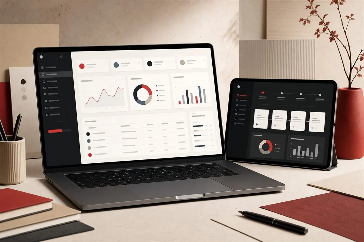 Business Management System portfolio preview