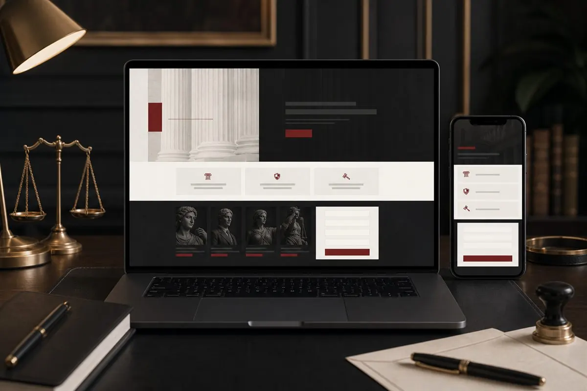 Law Firm Website portfolio preview