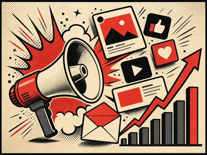 Digital Marketing service mockup